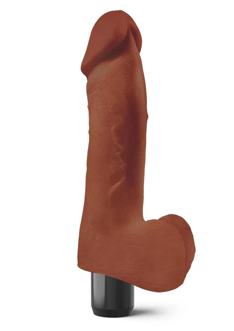 Wall Banger Vibrating Slim Waterproof Dildo With Balls - Image 2