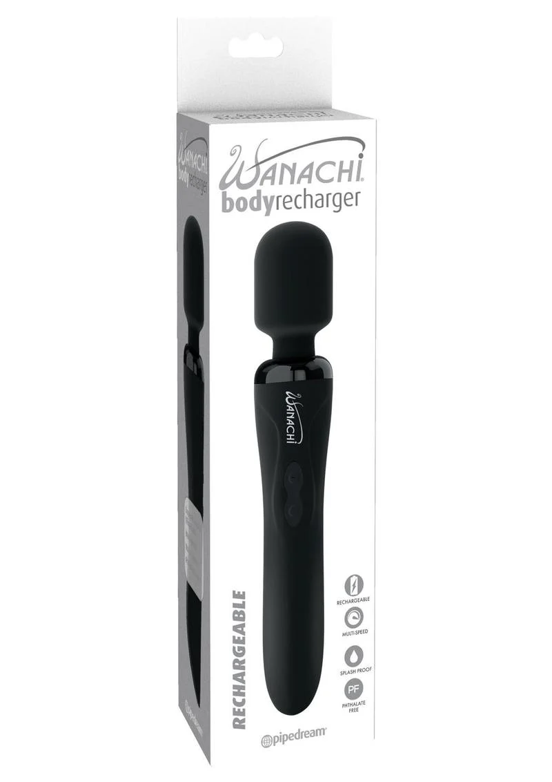 Wanachi Body Recharger Silicone Rechargeable Wand Vibrator - Image 5