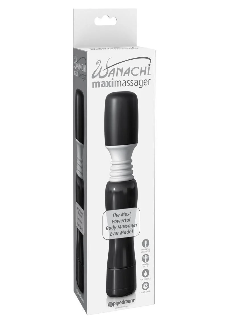 Wanachi Maxi Massager Wand Powerful Full-Body Vibrating Pleasure - Image 7