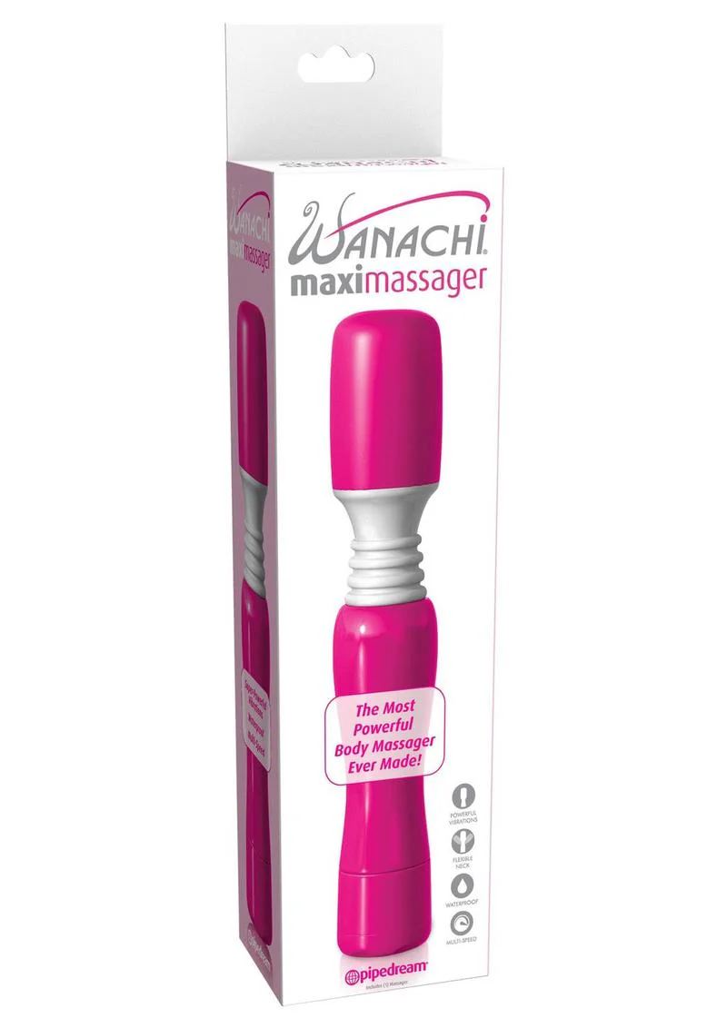 Wanachi Maxi Massager Wand Powerful Full-Body Vibrating Pleasure - Image 8