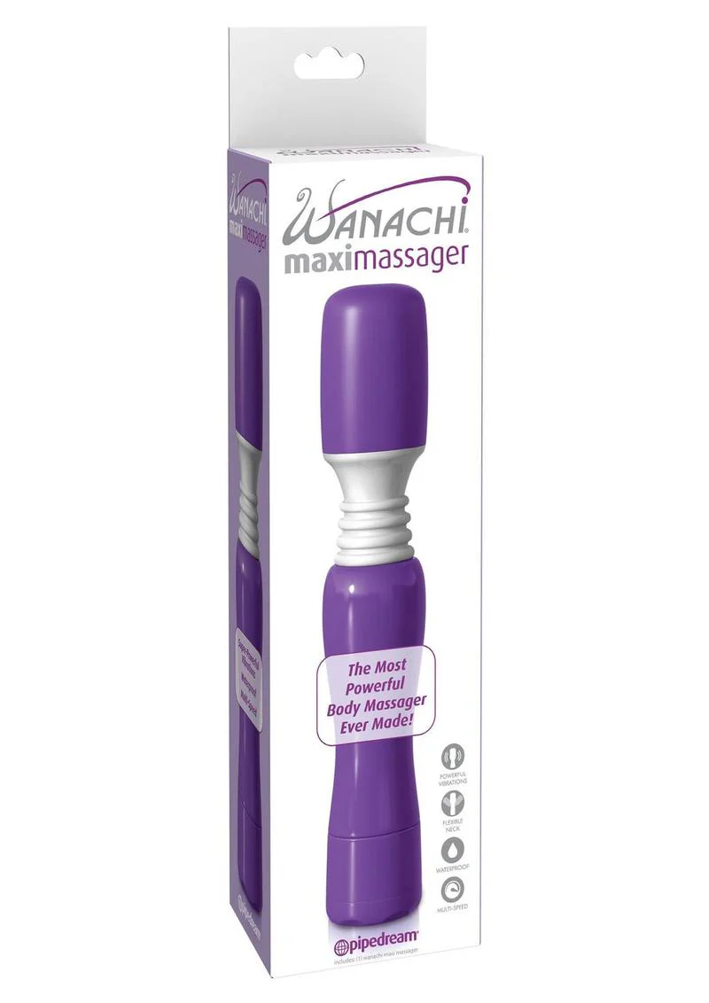 Wanachi Maxi Massager Wand Powerful Full-Body Vibrating Pleasure - Image 9
