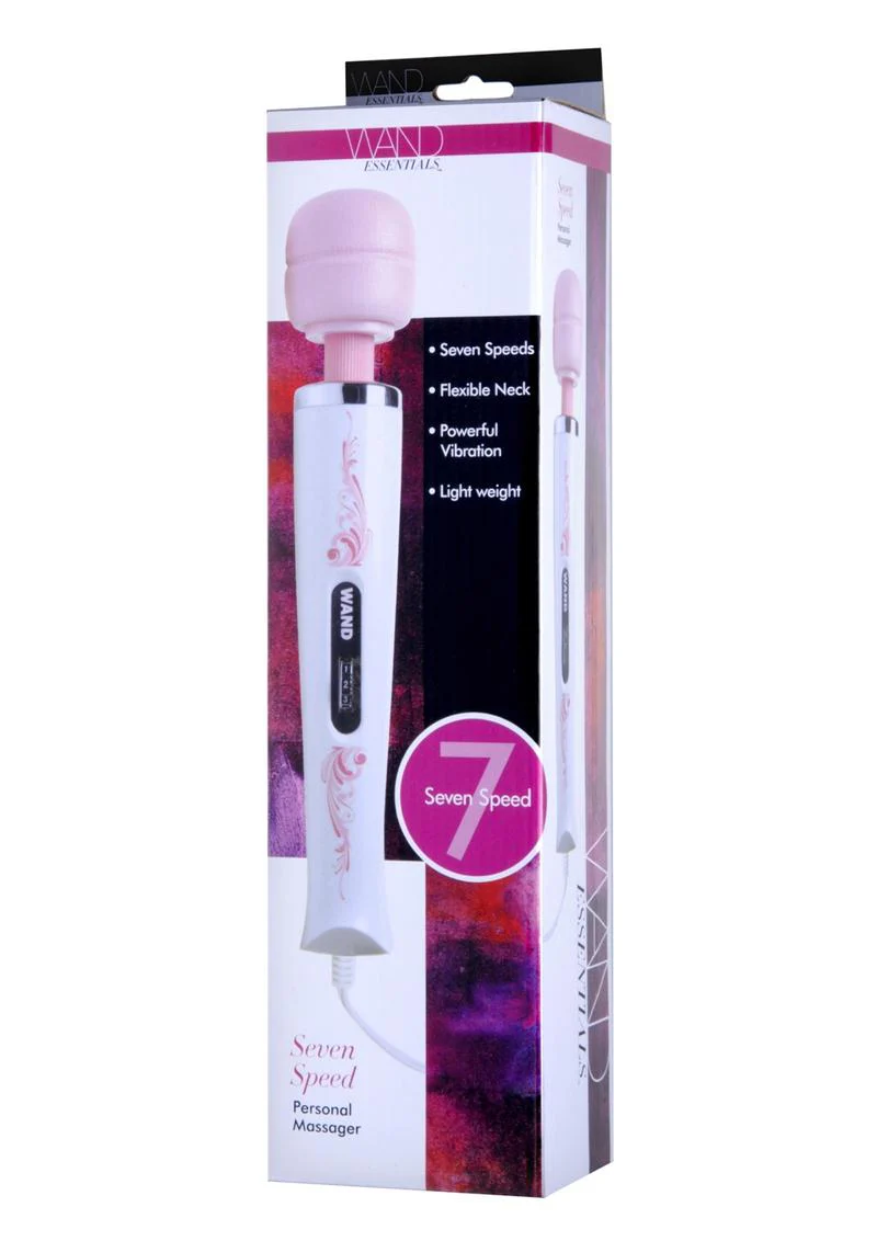 Wand Essentials 7-Speed Personal Massager With Vibration And Neck - Image 4