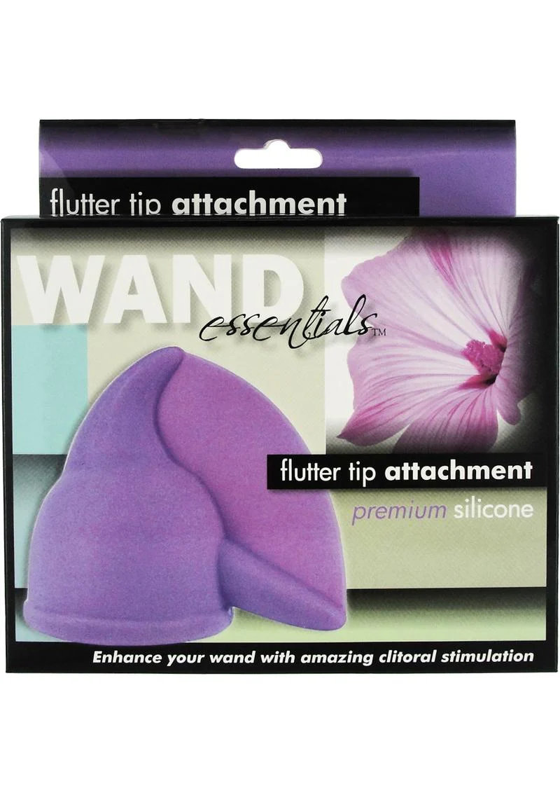 Wand Essentials Flutter Tip Silicone Attachment Clitoral Stimulation - Image 4
