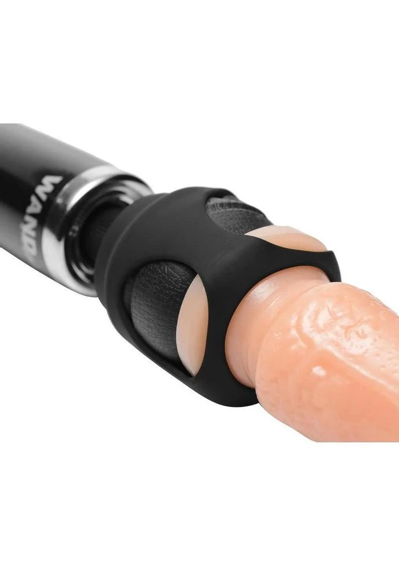 Wand Essentials Strap Cap for Large Wands Silicone Strap-On Attachment - Image 2