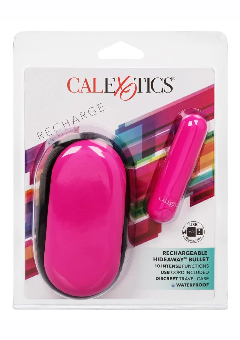 Waterproof Rechargeable Hideaway Bullet Vibrator by CalExotics - Image 7