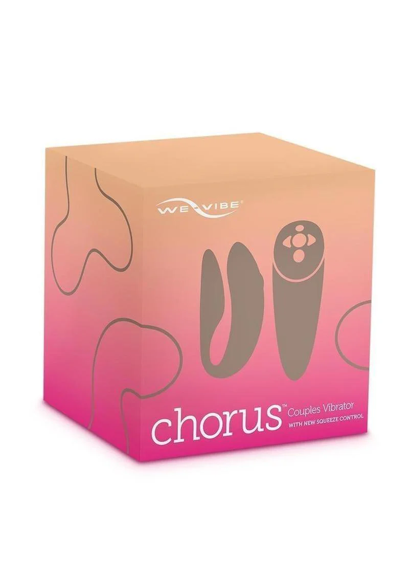 We-Vibe Chorus Rechargeable Couples Vibrator with Squeeze Remote Control - Image 4