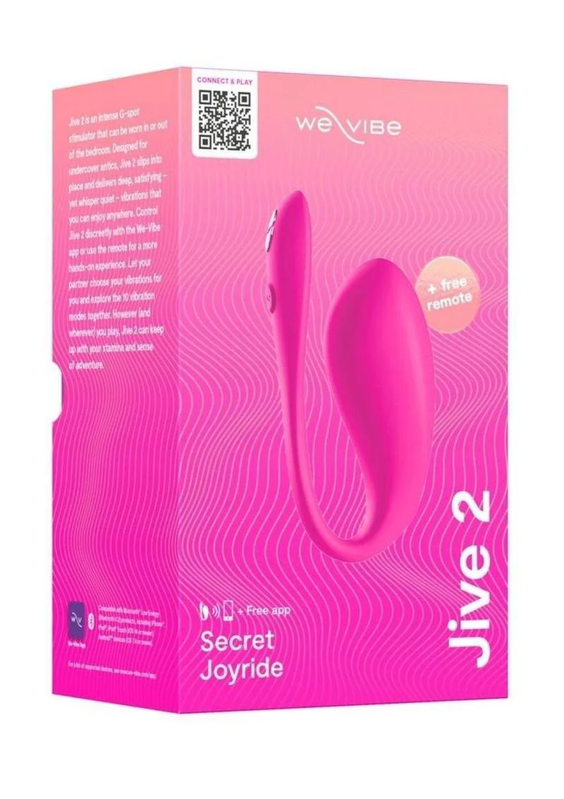 We Vibe Jive 2 Wearable G Spot Vibrator with Remote Control - Image 4