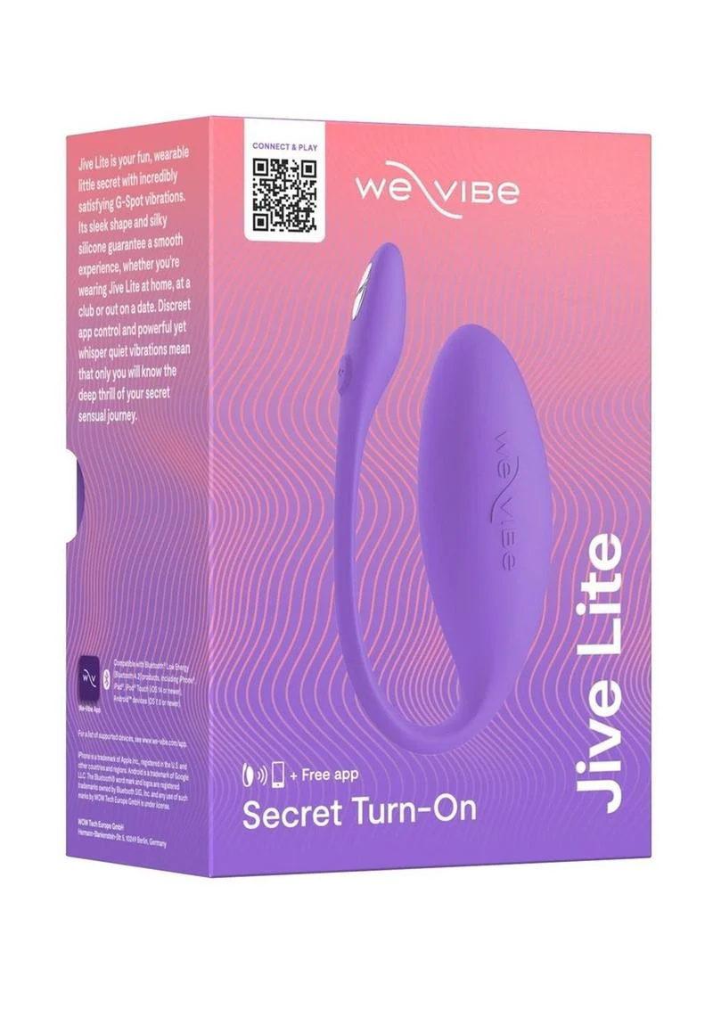 We-Vibe Jive Lite G-Spot Egg Vibrator With App Control - Image 4