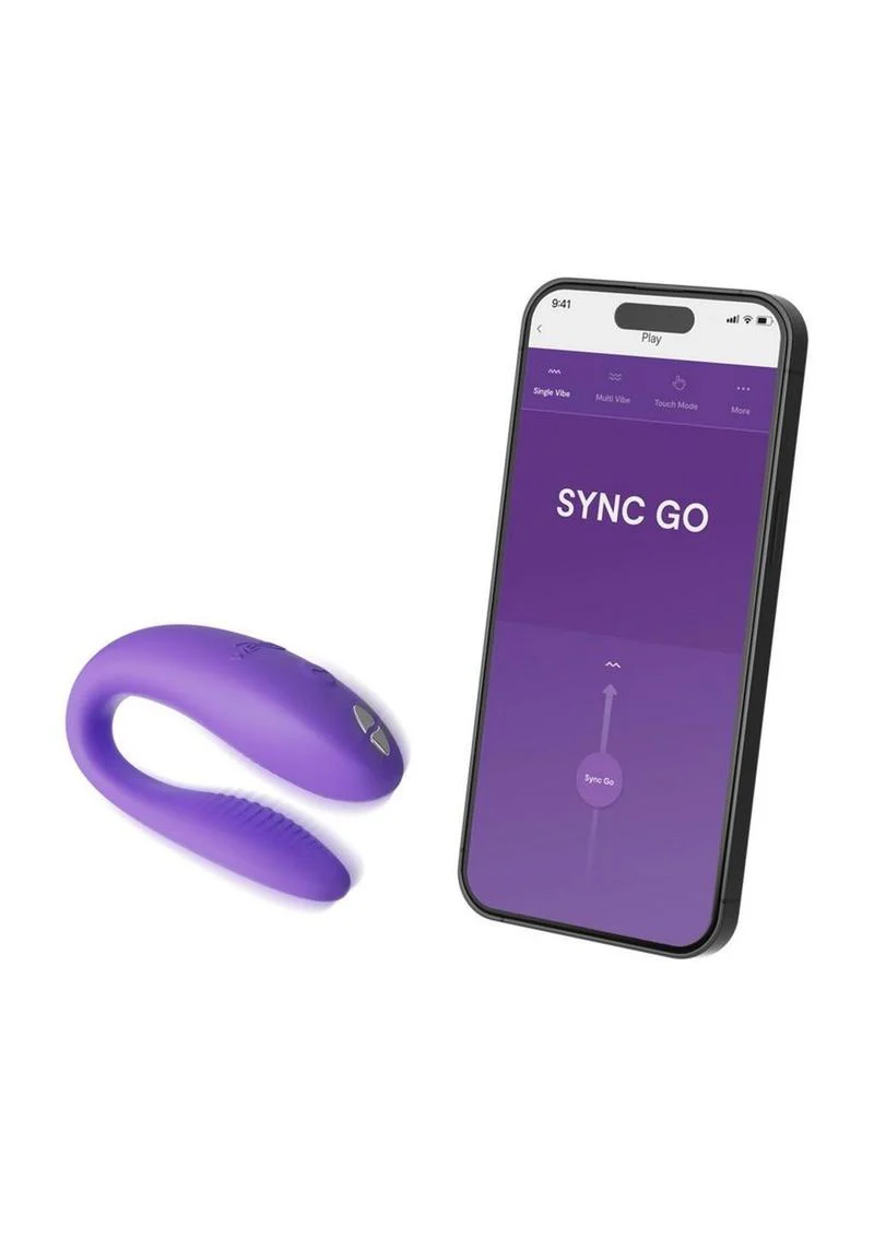 We Vibe Sync Go App-Controlled Travel Friendly Couples Vibrator - Image 3