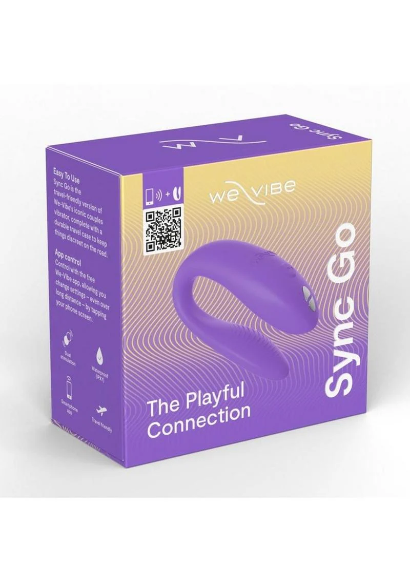 We Vibe Sync Go App-Controlled Travel Friendly Couples Vibrator - Image 4
