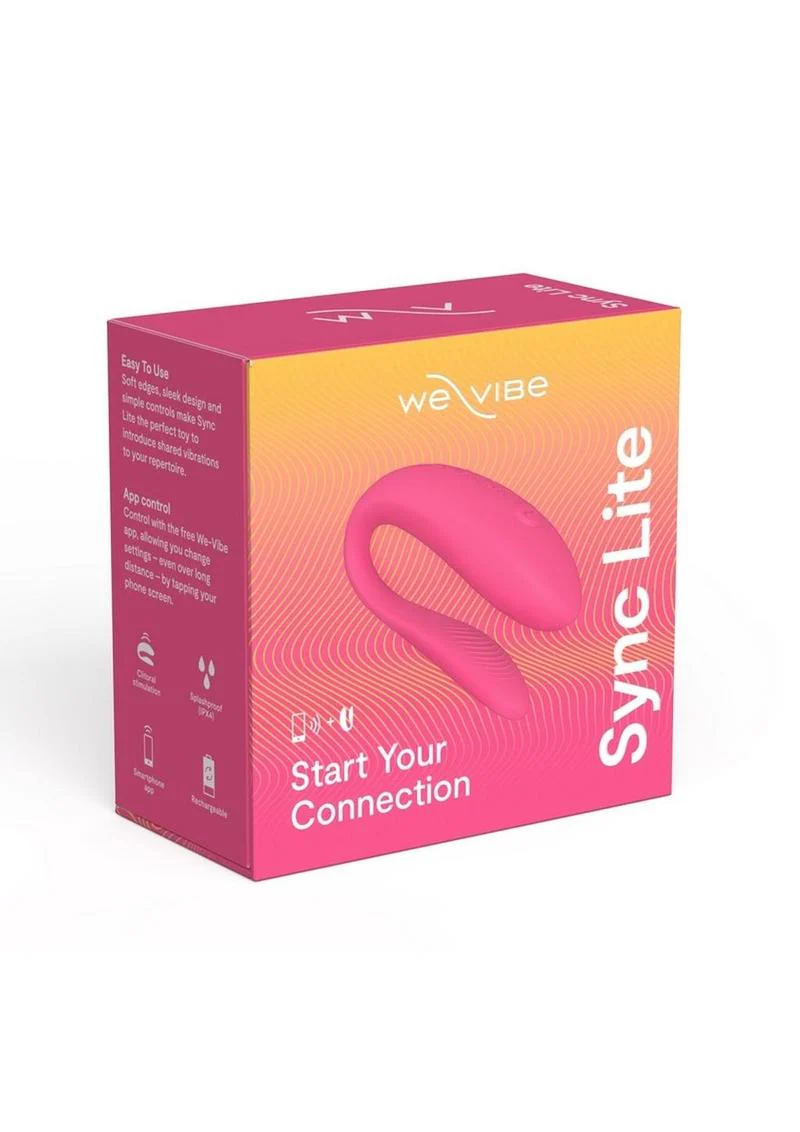 We-Vibe Sync Lite Rechargeable Couples Vibrator with App Control Vibrators - Image 8