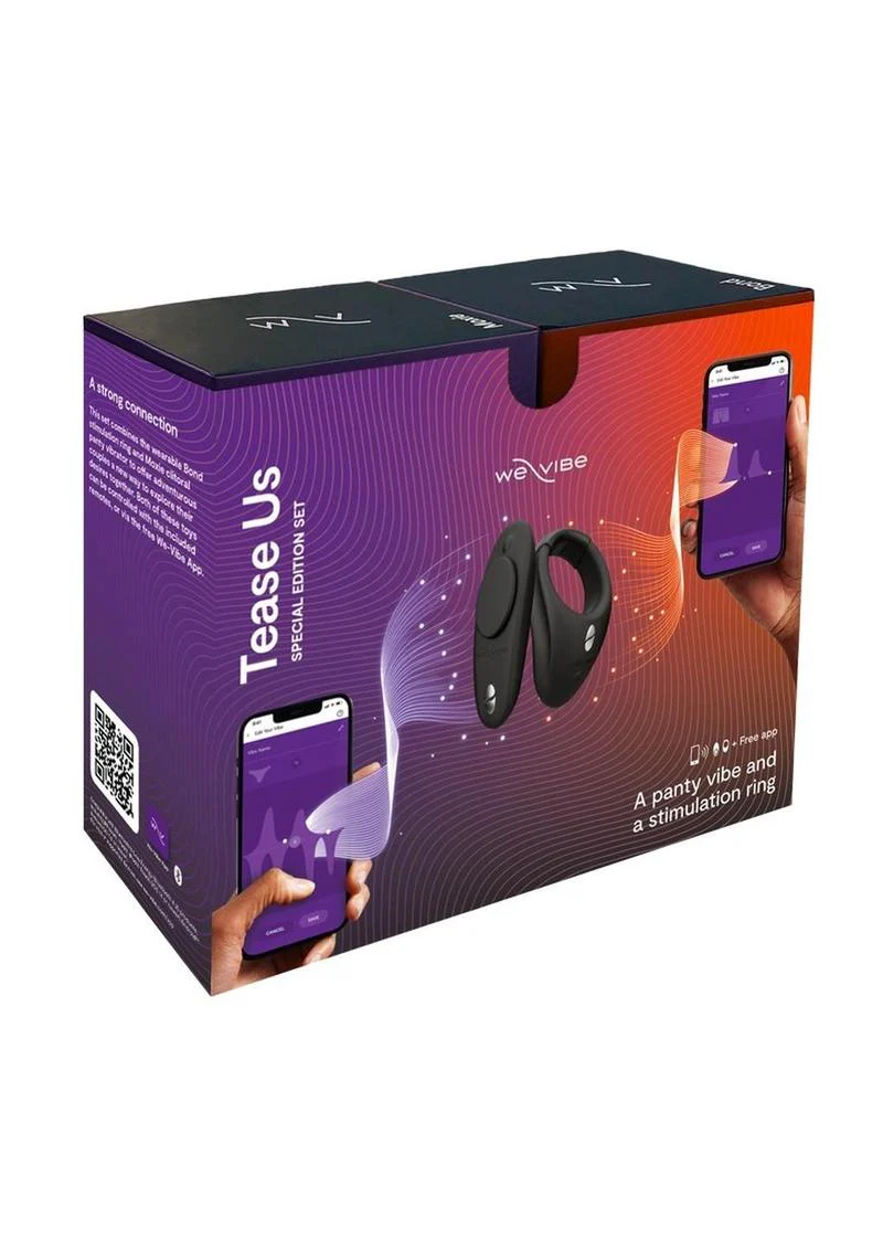 We Vibe Tease Us Set Special Edition Moxie and Bond Combo - Image 2