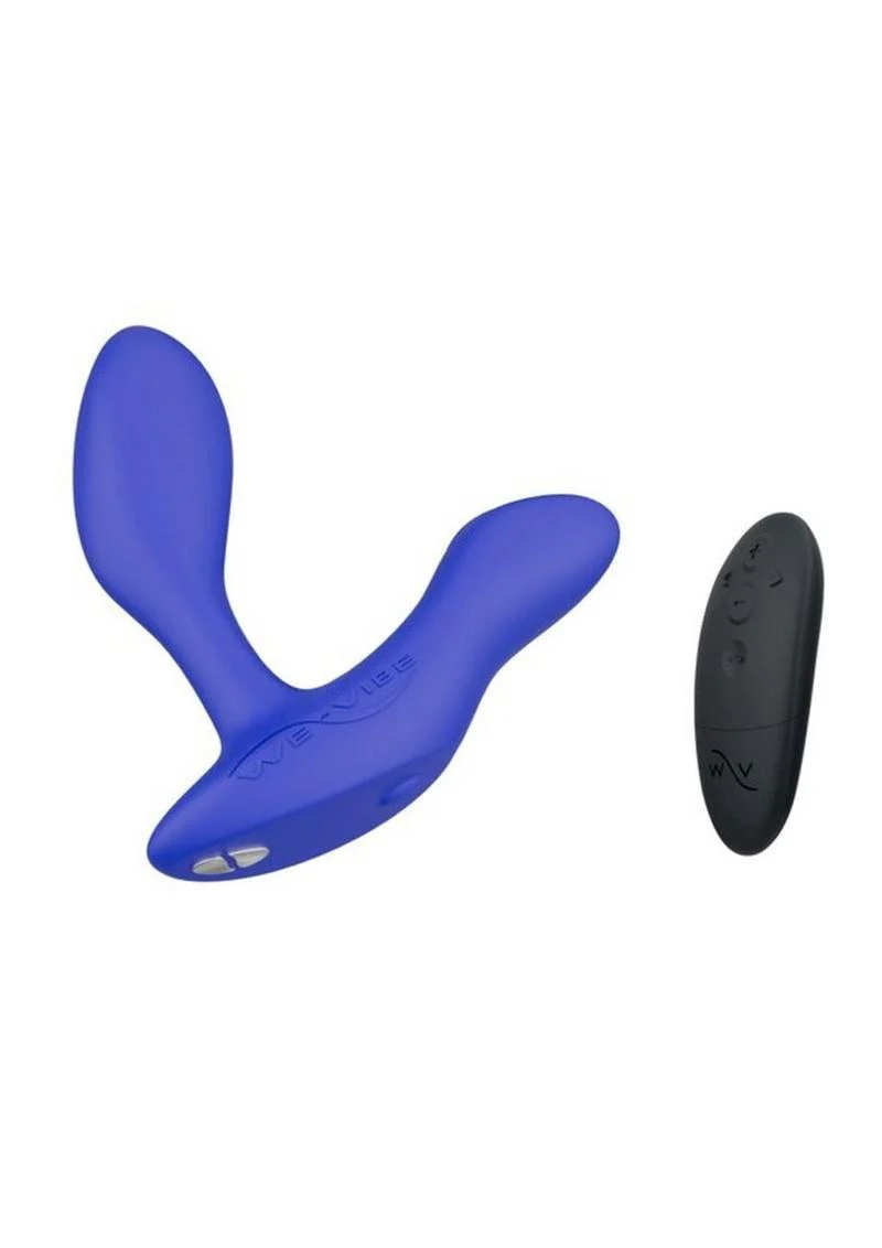 We Vibe Vector Royal Blue Vibrating Prostate Massager with Remote - Image 4