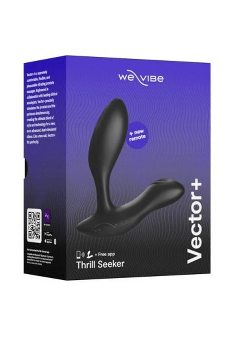 We Vibe Vector Royal Blue Vibrating Prostate Massager with Remote - Image 7