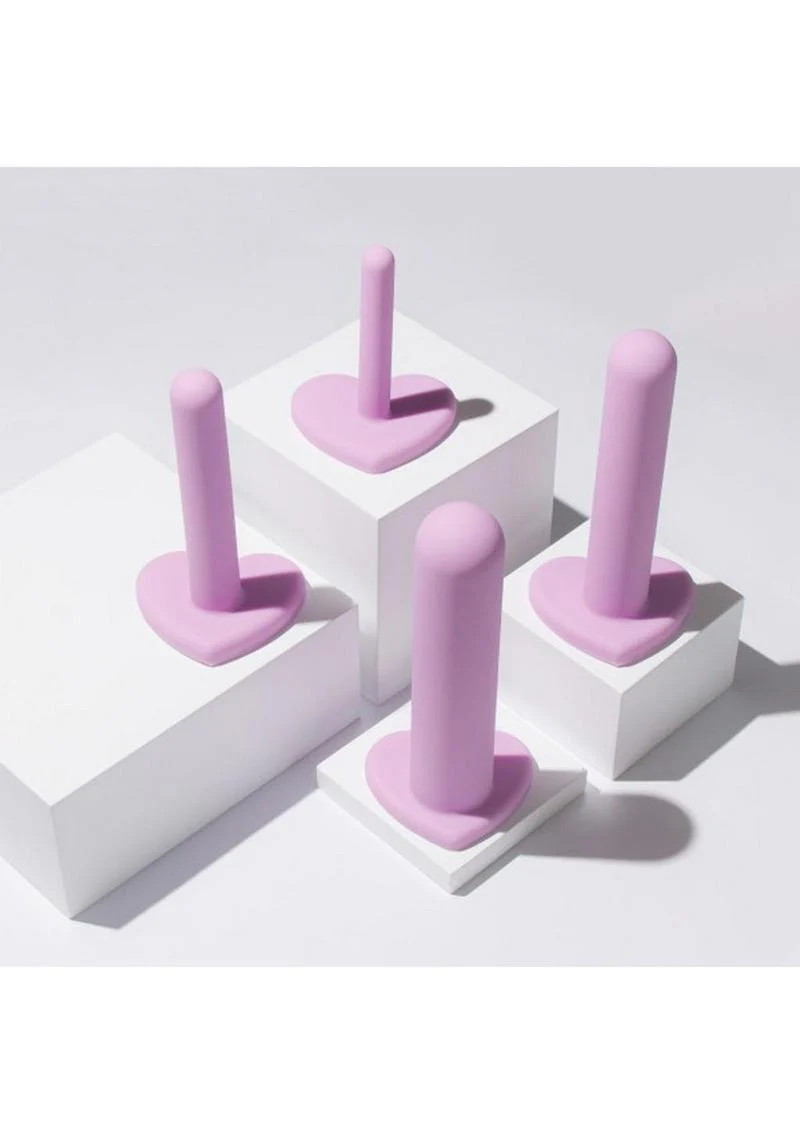 Wellness 4-Piece Dilator Kit Hypoallergenic Silicone Set - Image 2