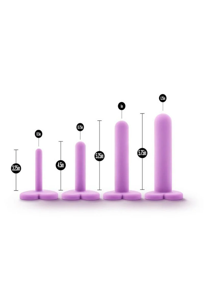 Wellness 4-Piece Dilator Kit Hypoallergenic Silicone Set - Image 3