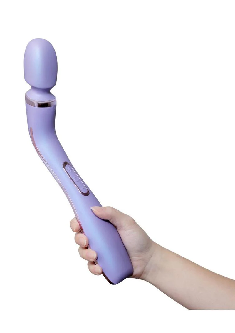 Wellness Eternal Wand Rechargeable Silicone Vibrating Wand with Remote - Image 3