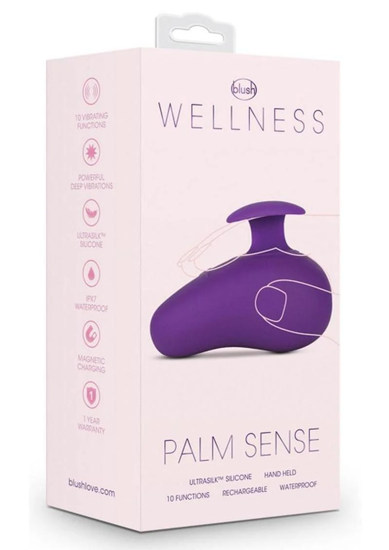 Wellness Palm Sense Silicone Massager 10 Vibrating Functions - Image 4