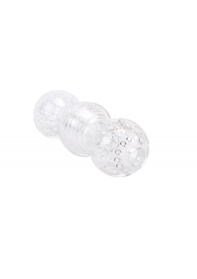 Wet Dreams Crystal Voyeur Series Big Balls Hand Stroker - Image 2