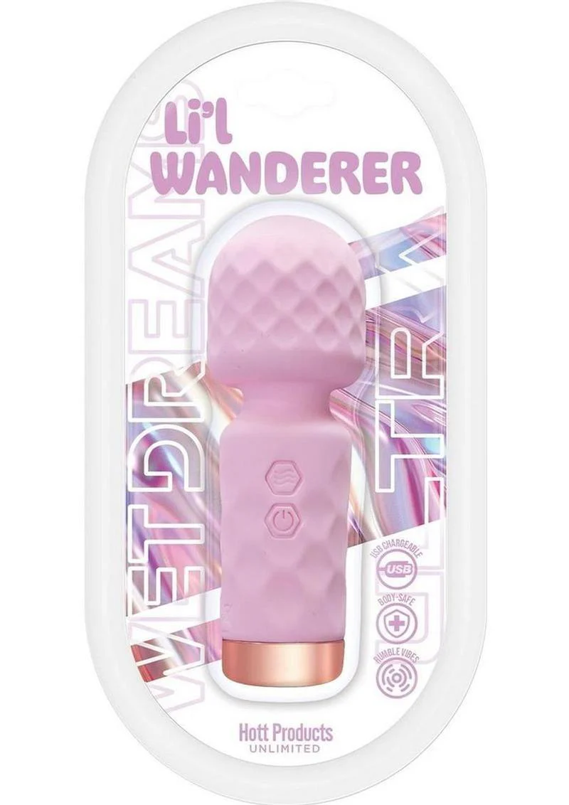 Wet Dreams Lil Wanderer Rechargeable Multi-Speed Mini Massage Wand - Image 2
