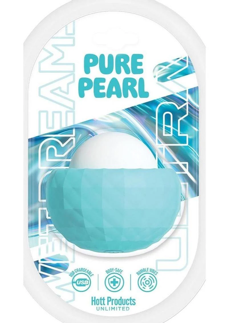 Wet Dreams Pure Pearl Rechargeable Silicone Mini Vibrator Multi-Speed - Image 2