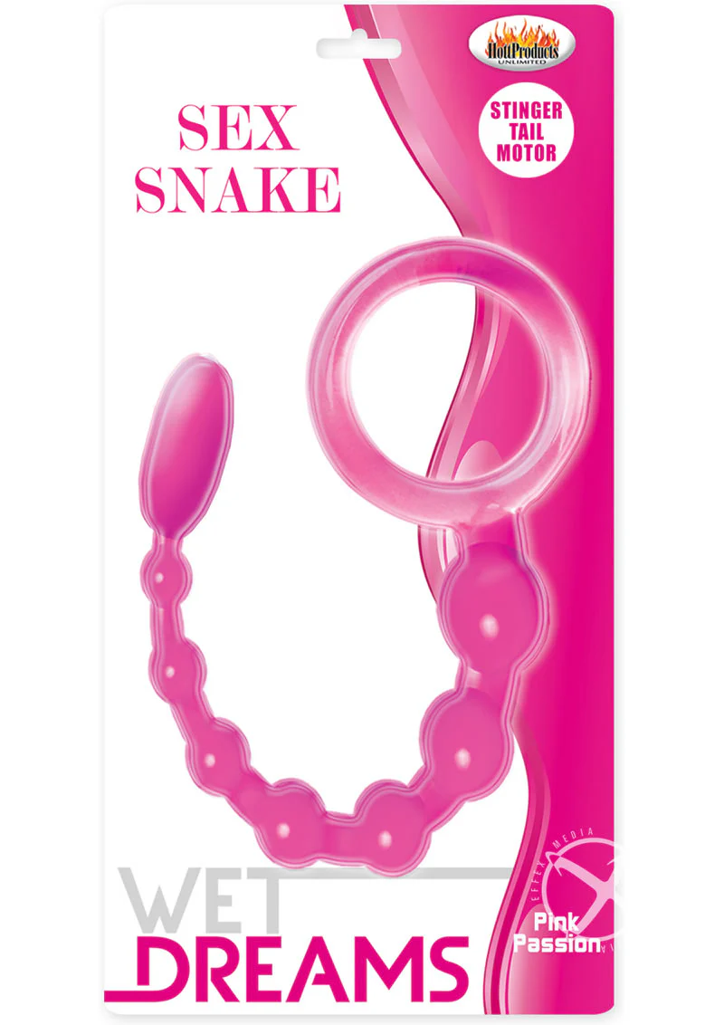 Wet Dreams Sex Snake Silicone Vibrating Anal Beads - Image 2