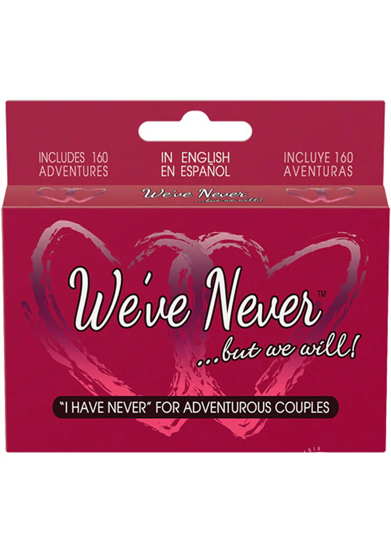 We've Never.. But We Will! Couples Card Game 160 Challenges - Image 2