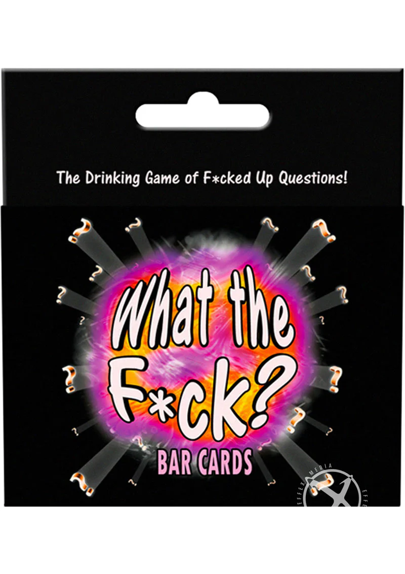 What the Fck? Bar Cards The Drinking Game of Fcked Up Questions - Image 2
