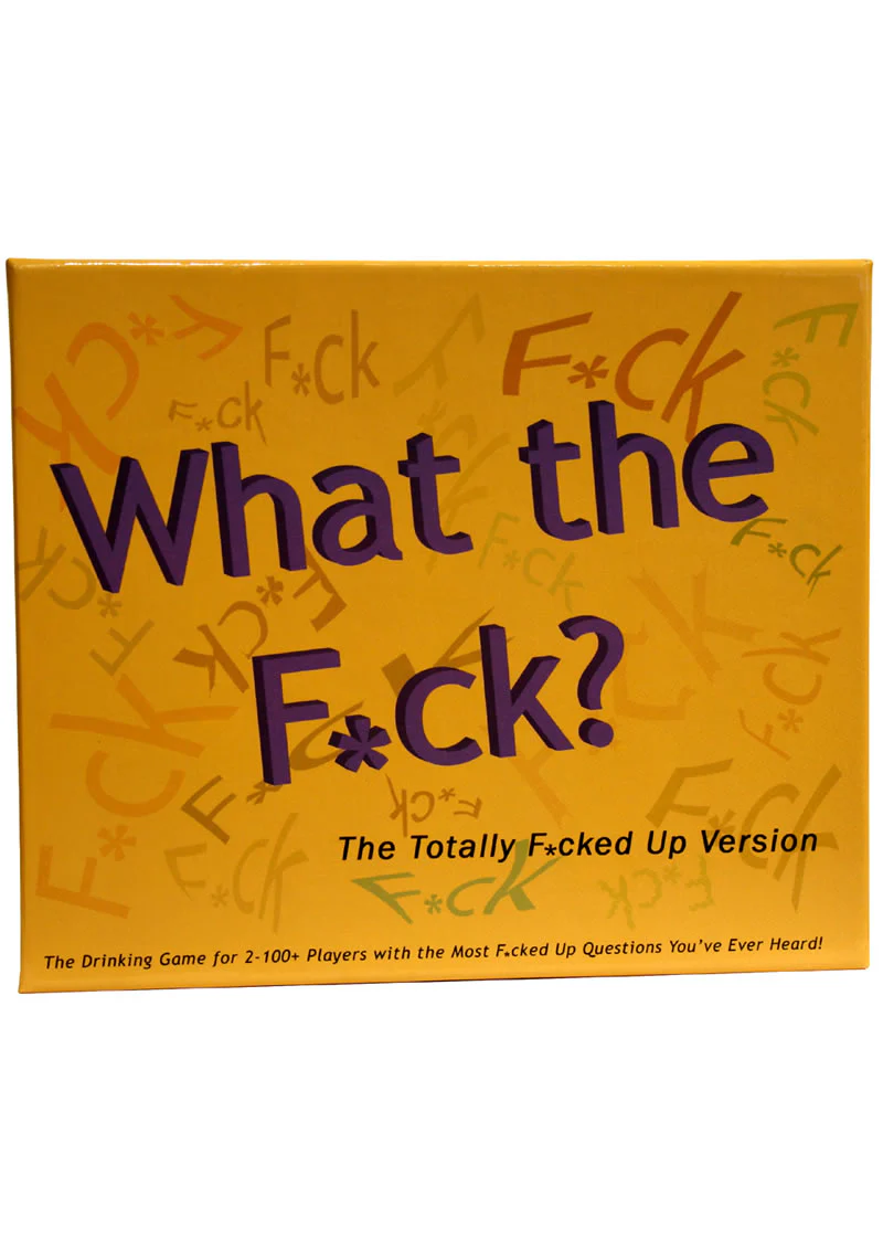 What the Fck? The Totally Fcked Up Version Wild Drinking Game - Image 2