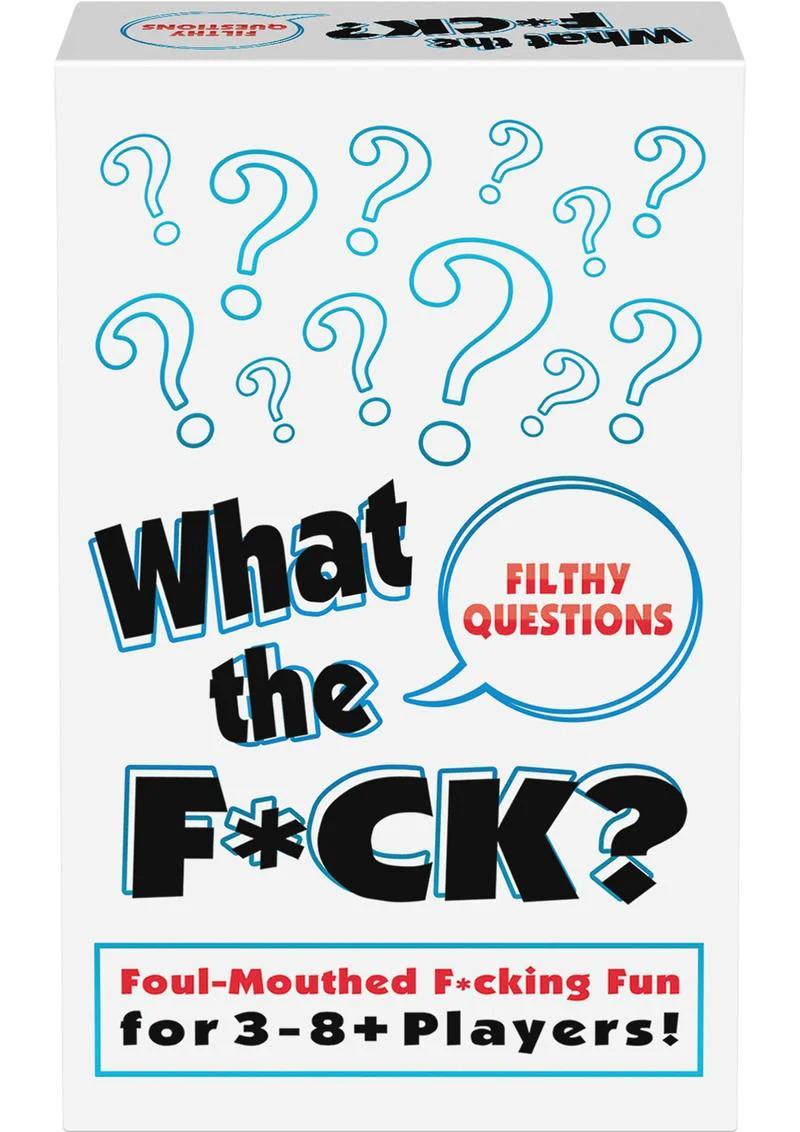 What the FUck? Filthy Questions Game Foul Fun for 3-8 Players - Image 2
