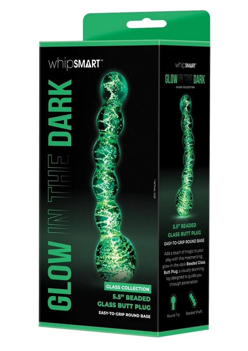 WhipSmart Beaded Glass Butt Plug - Image 3
