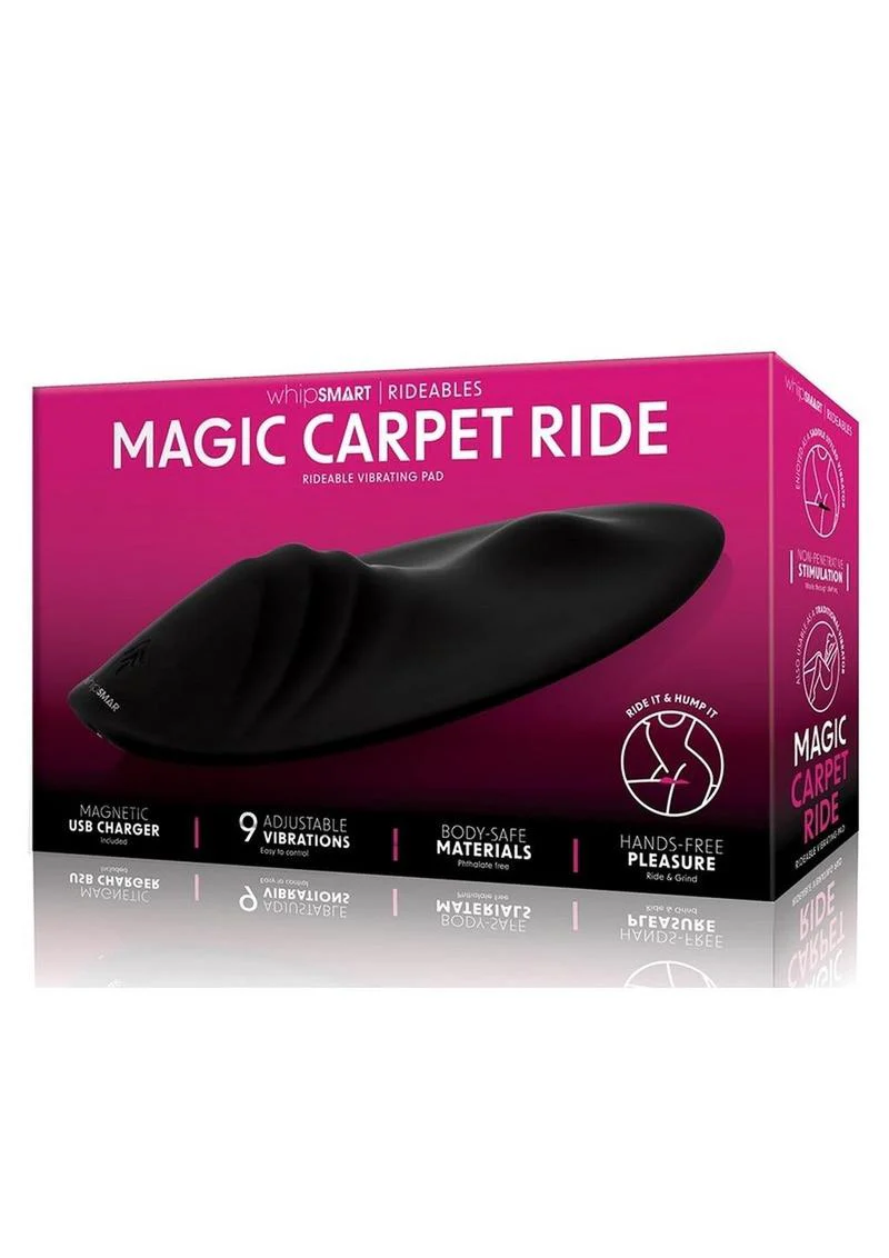 WhipSmart Magic Carpet Ride Rechargeable Vibrating Pad 9 Vibrations - Image 4