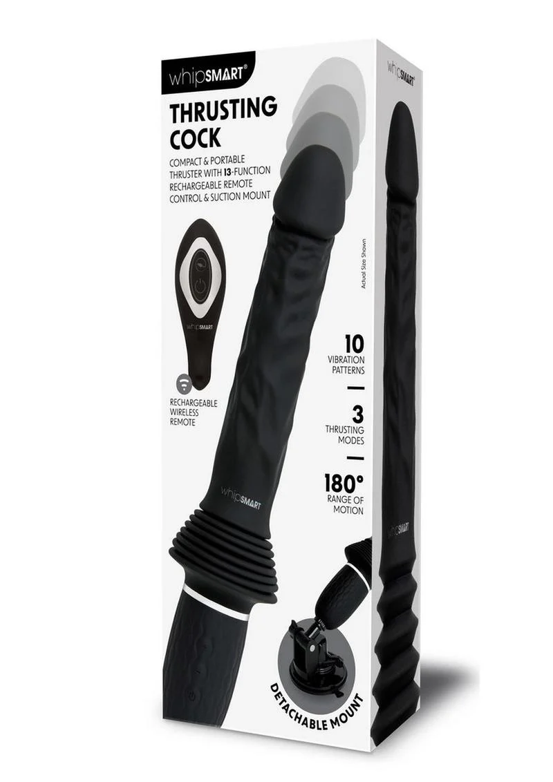 WhipSmart Thrusting Cock with Remote Control And Suction Mount - Image 4