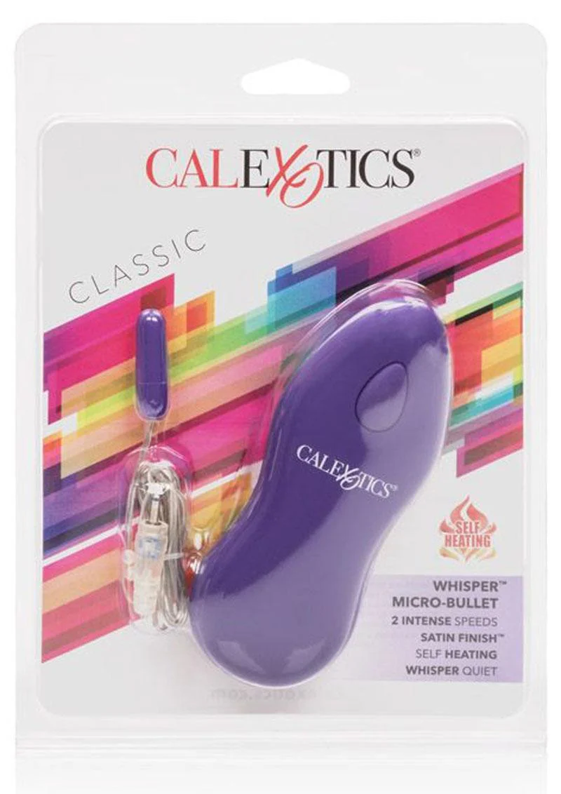 Whisper Micro-Bullet Vibrator With Wired Remote by CalExotics - Image 7