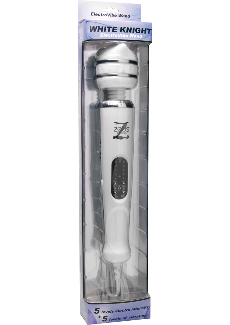 White Knight ElectroVibe Wand Reign in Electric Ecstasy - Image 4