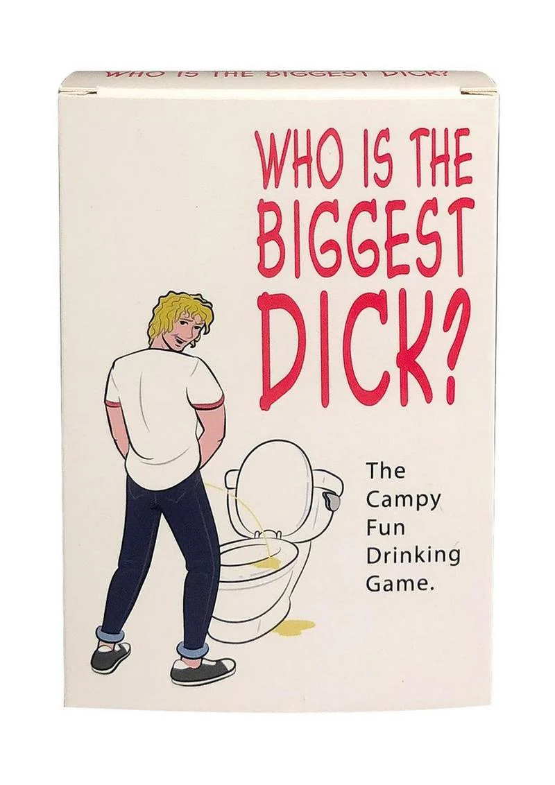 Who is the Biggest Dick? The Campy Drinking Game for Fun Nights - Image 2