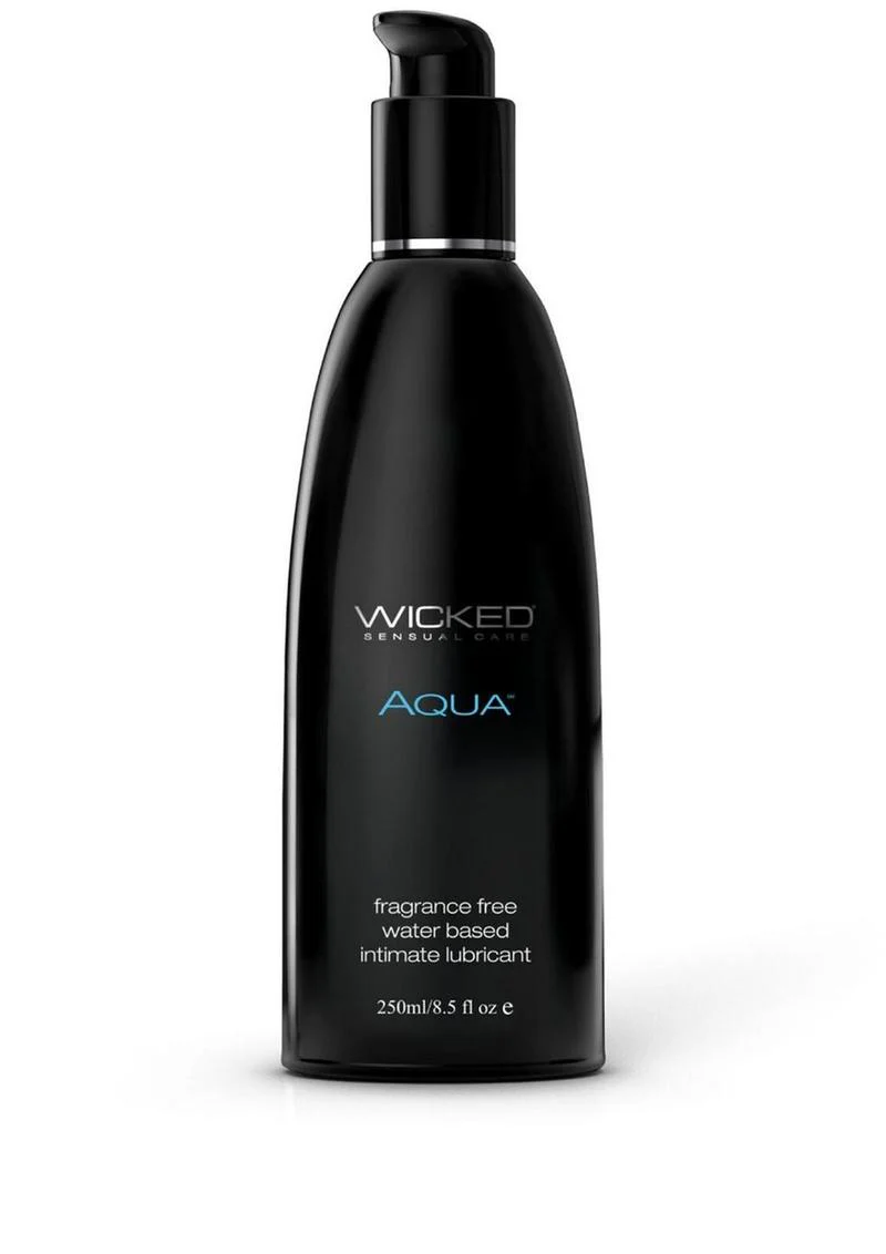 Wicked Aqua Fragrance Free Water Based Lubricant - Image 2
