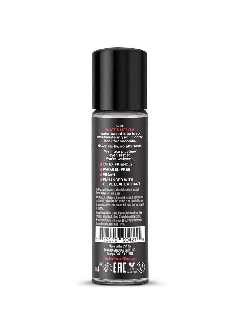 Wicked Sensual Care Watermelon Flavored Water Based Lubricant - Image 4