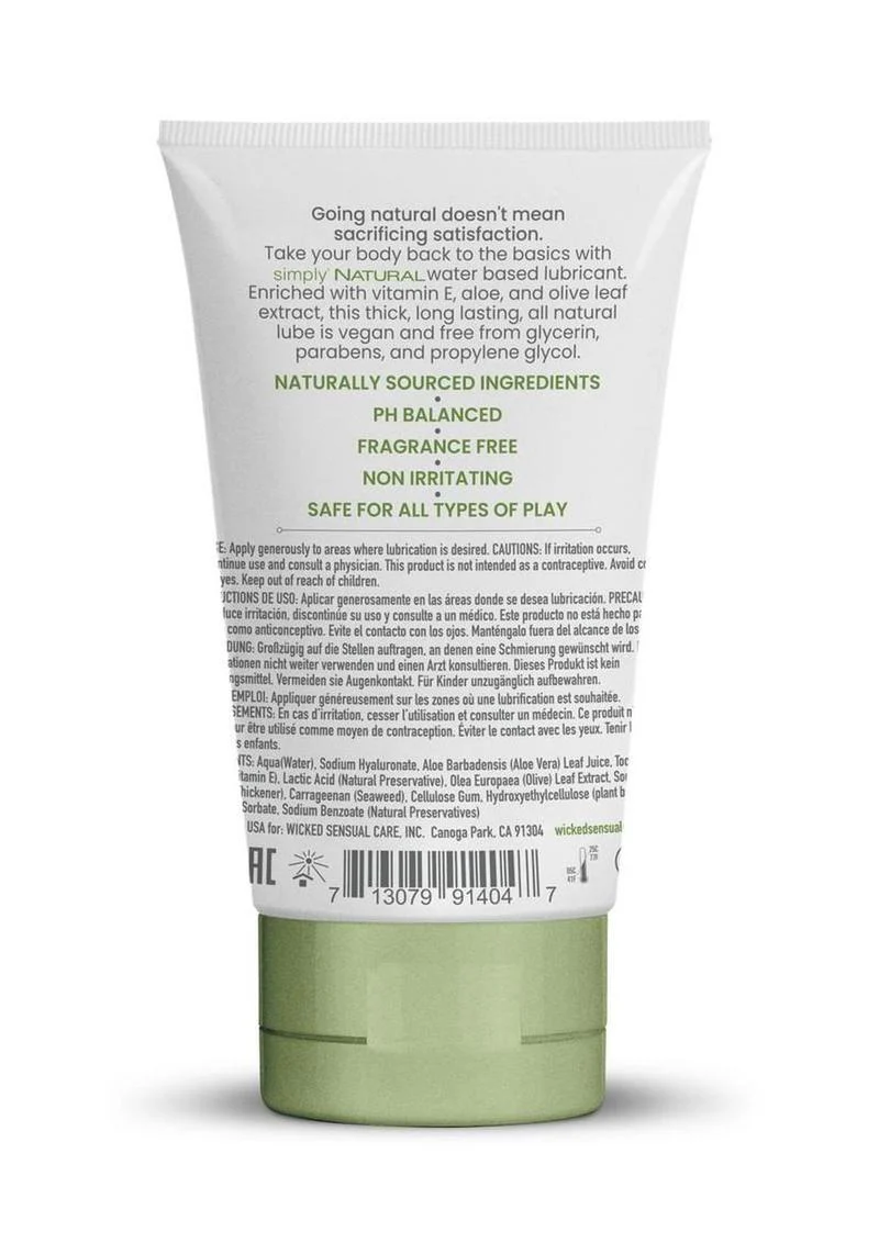 Wicked Simply Natural Lubricant - Image 2