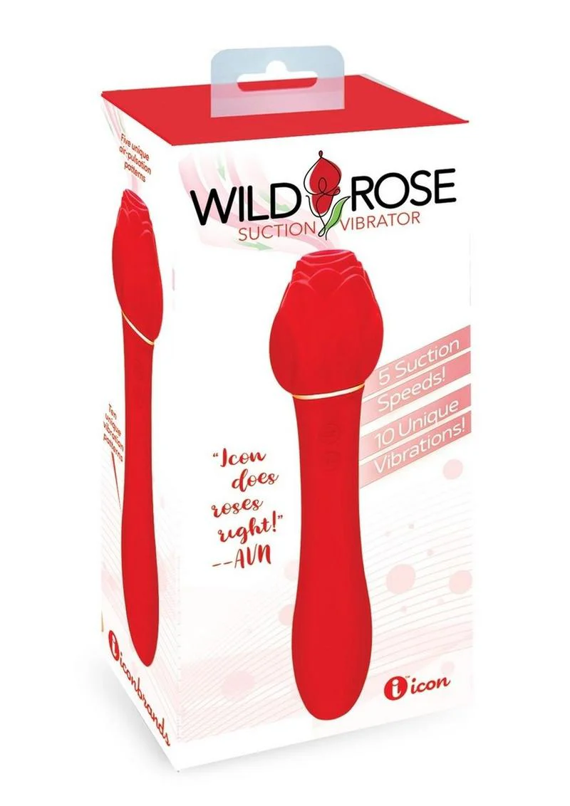 Wild Rose Suction Vibrator - Image 2