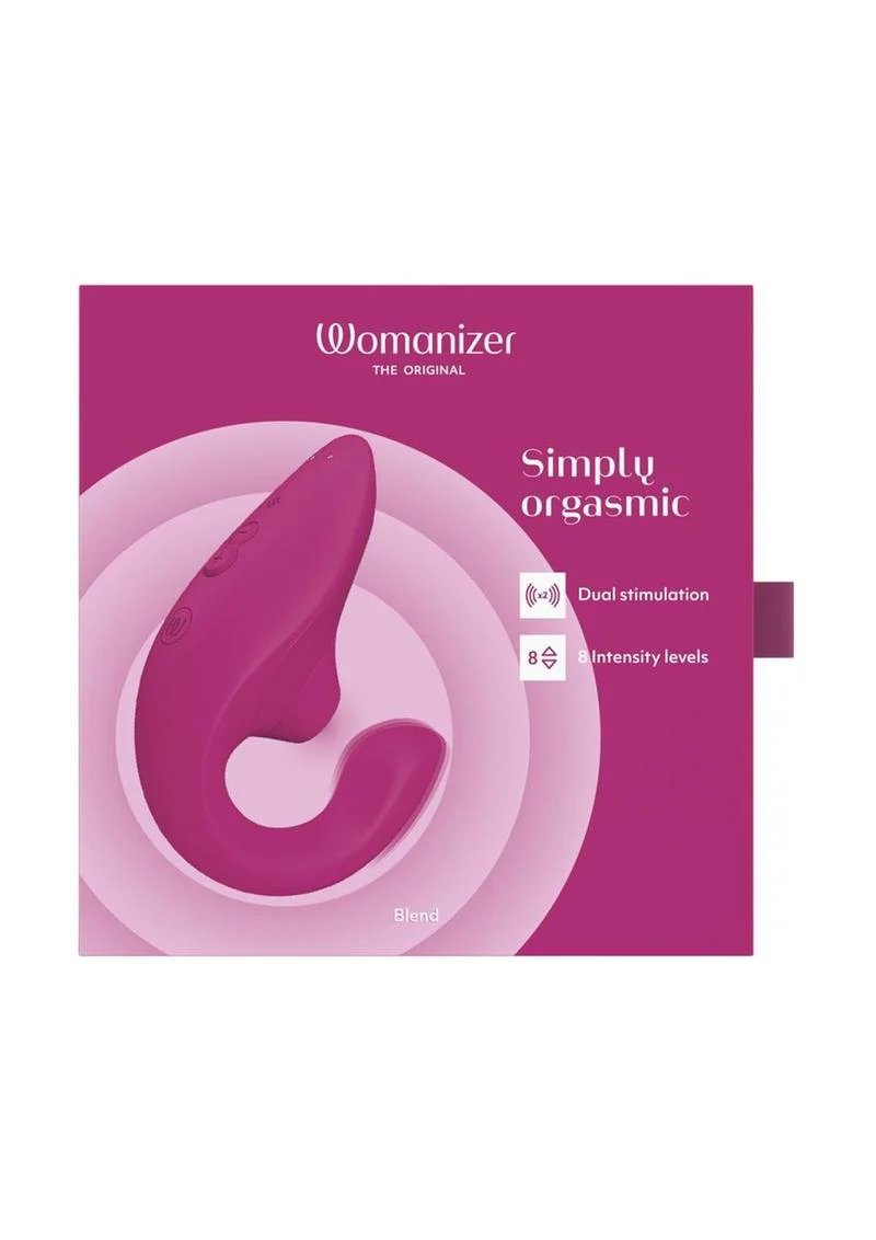 Womanizer Blend Vibrant Rechargeable Silicone Vibrator - Image 9