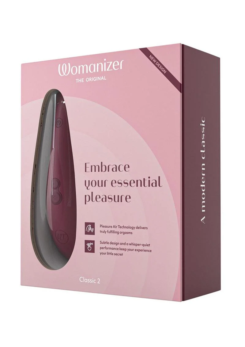 Womanizer Classic 2 Rechargeable Silicone Clitoral Stimulator - Image 8