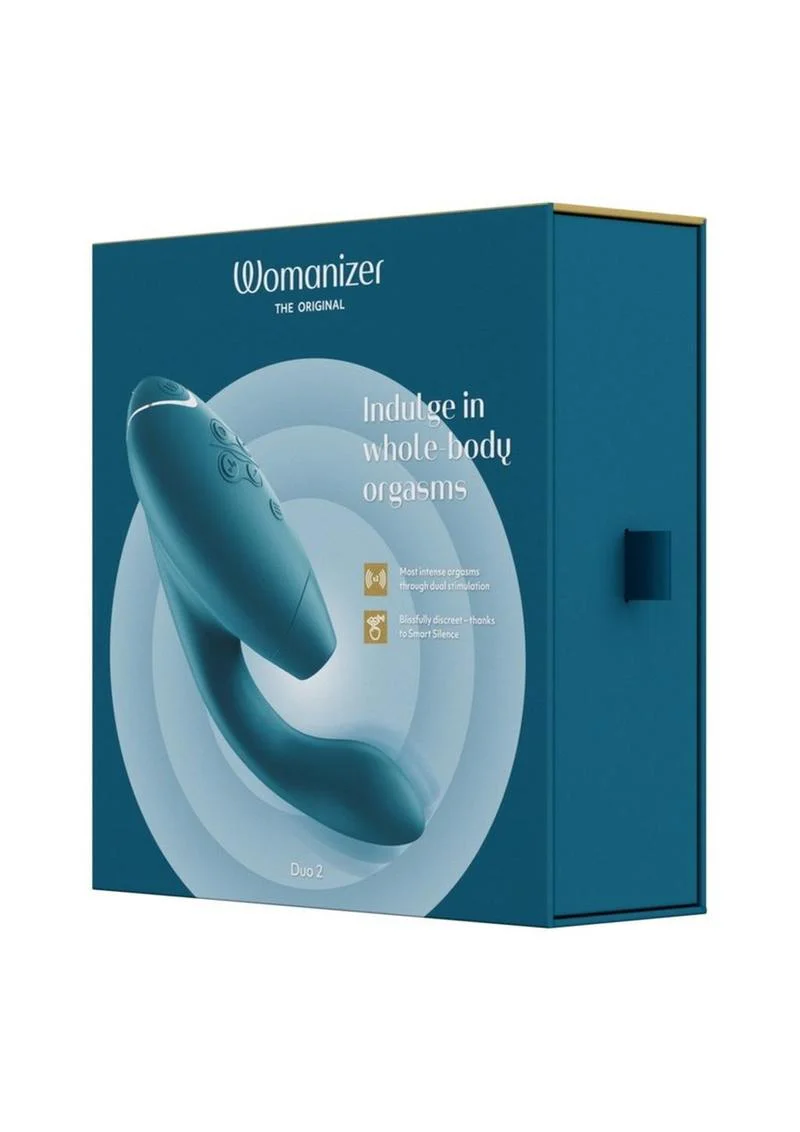 Womanizer Duo 2 Lilac Rechargeable Clitoral And G-Spot Stimulator - Image 20