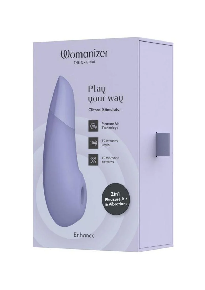 Womanizer Enhance Rechargeable Clitoral Stimulator - Lilac - Image 4
