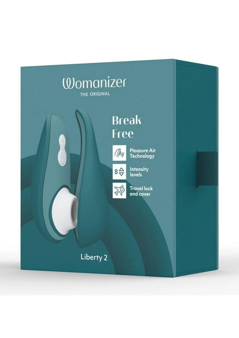 Womanizer Liberty 2 Petrol Rechargeable Silicone Clitoral Stimulator - Image 4