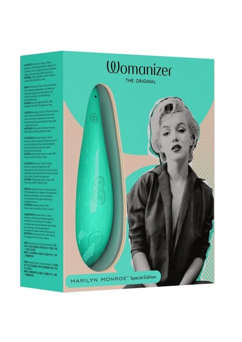Womanizer Marilyn Monroe Special Edition Marble Clitoral Stimulator - Image 13