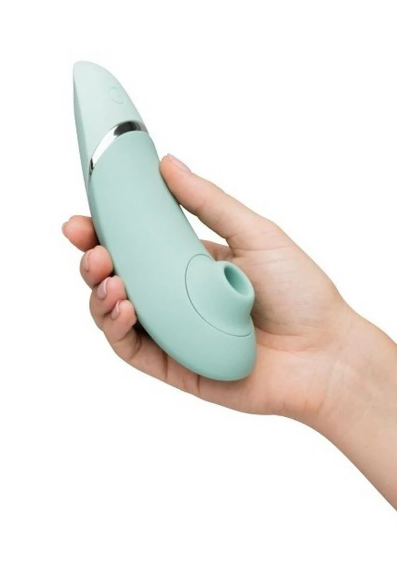 Womanizer Next Sage Green Rechargeable Silicone Clitoral Stimulator - Image 3
