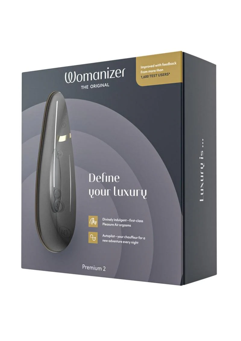 Womanizer Premium 2 Rechargeable Silicone Clitoral Stimulator - Image 13