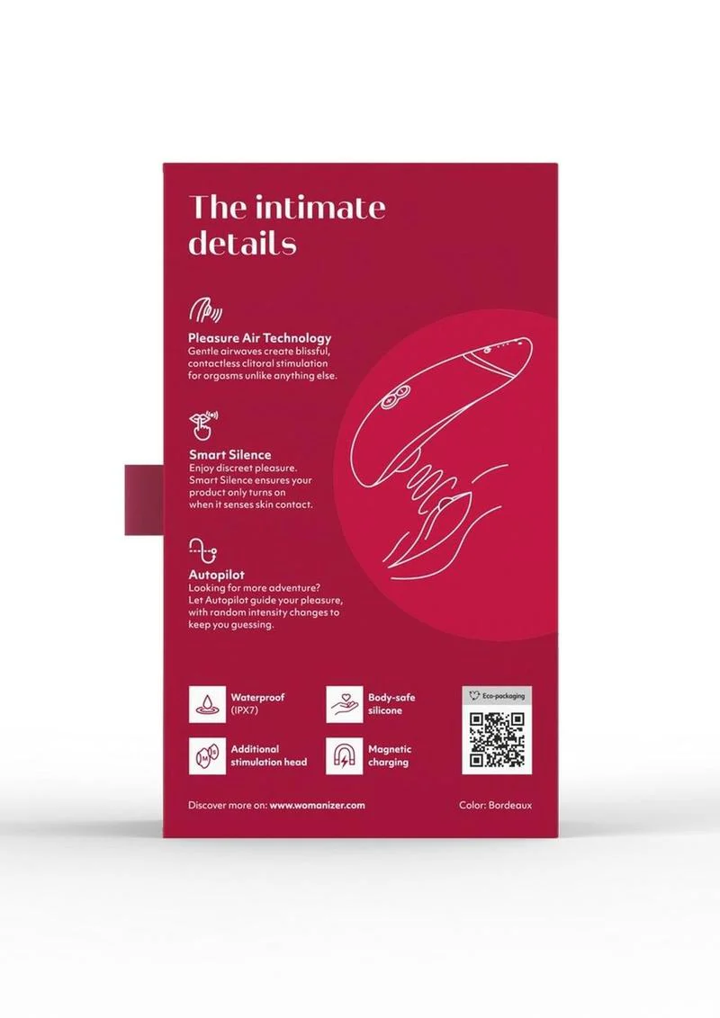 Womanizer Premium 2 Rechargeable Silicone Clitoral Stimulator - Image 18