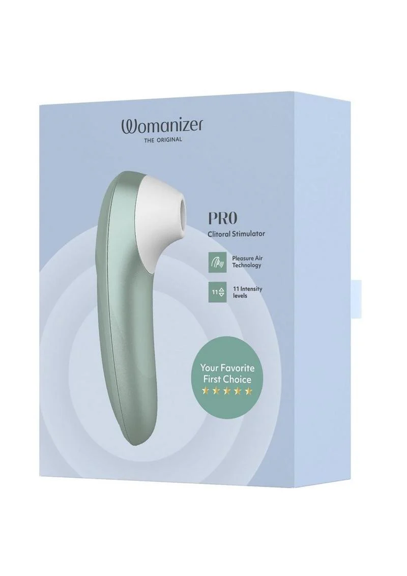 Womanizer Pro Rechargeable Clitoral Stimulator - Image 4